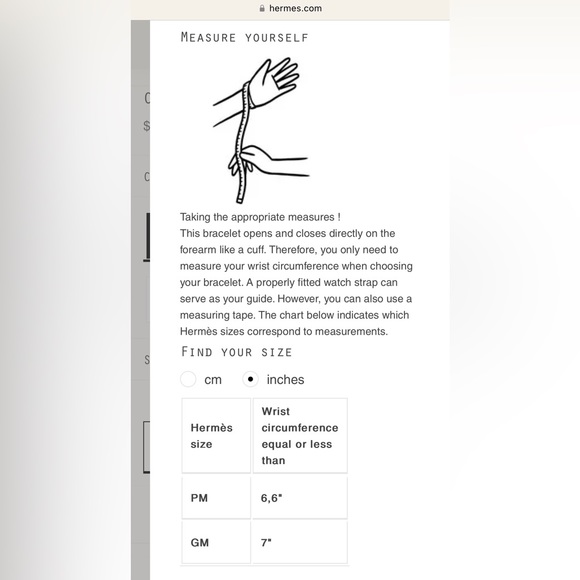 Rose Gold Hermès Clic Clac H PM - Picture 9 of 9